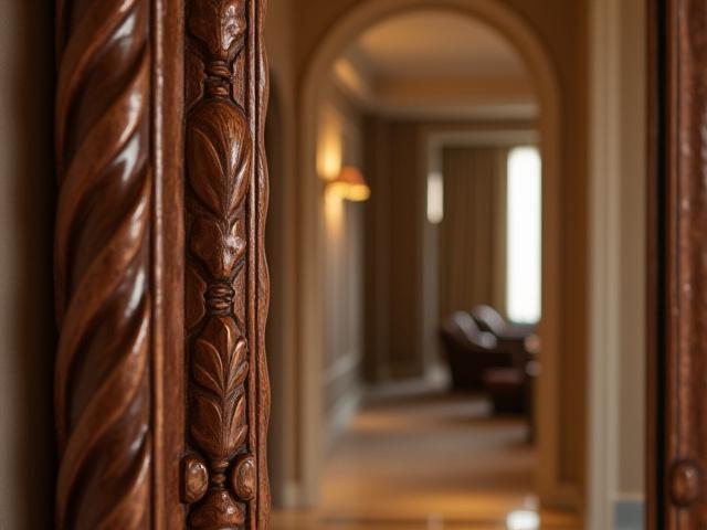 Espejos con marcos artesanales